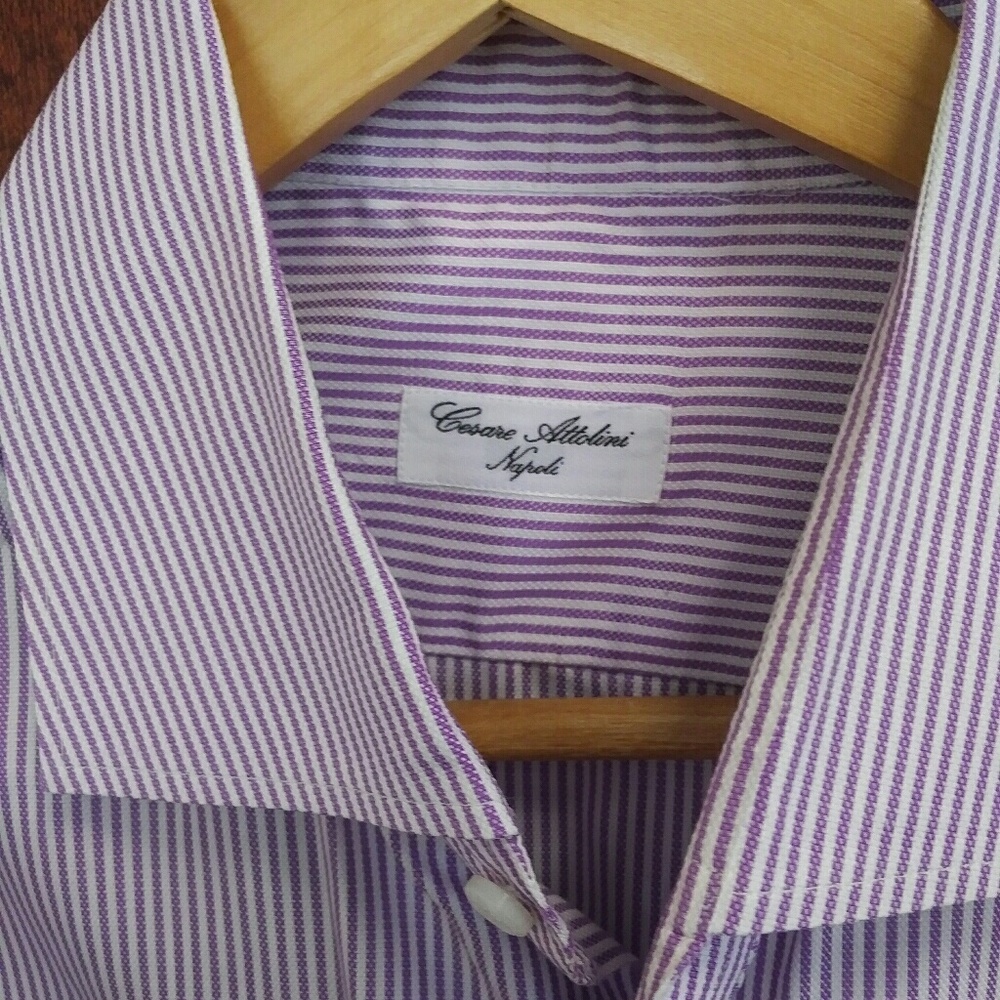 Cesare Attolini Napoli shirt 17x35